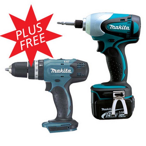 Makita Btd130fsfe 14 4v Impact Driver 2 X 3 0ah Li Ion Batteries