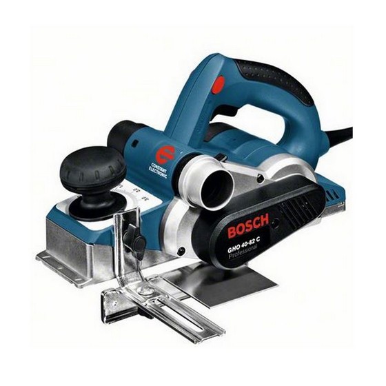 Bosch Gho40-82c Planer 4mm 850w 240v - Anglia Tool Centre