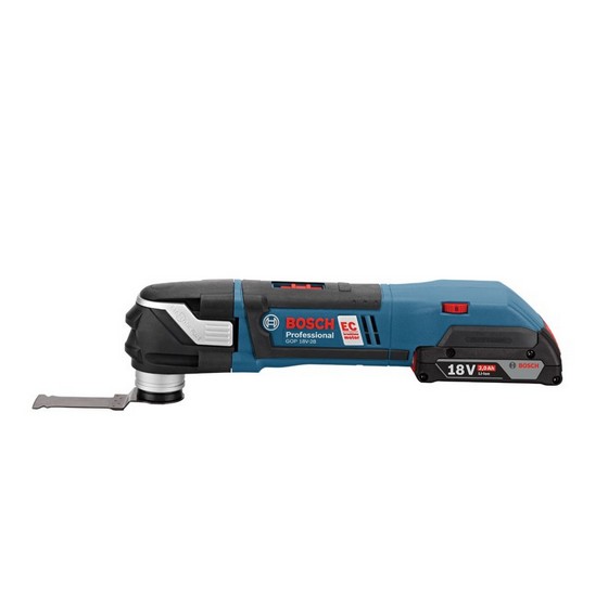 Bosch Gop18v-28 Starlock Plus Multi Tool Supplied With 2x 4.0ah Li-ion ...