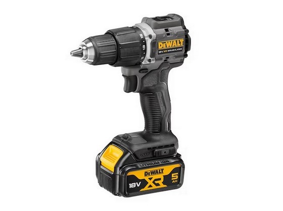 DEWALT DCD100P2T 18V BRUSHLESS COMBI HAMMER DRILL 2 X 5.0AH LI-ION BATTERIES 