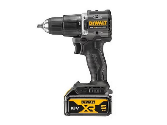 DEWALT DCD100P2T 18V BRUSHLESS COMBI HAMMER DRILL 2 X 5.0AH LI-ION BATTERIES 