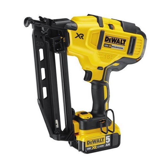 DEWALT DCK264P2-GB 18V XR BRUSHLESS NAILER TWINPACK WITH 2X 5.0AH LI-ION BATTERIES