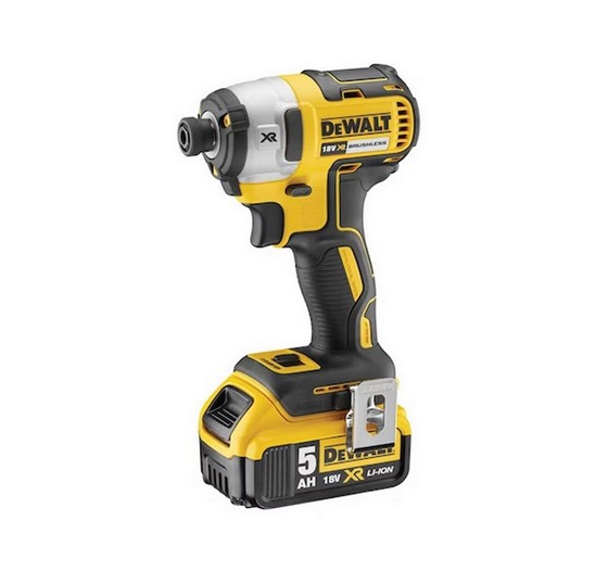 DEWALT DCK266P2-GB 18V XR BRUSHLESS TWIN PACK WITH 2 X 5.0AH LI-ION BATTERIES