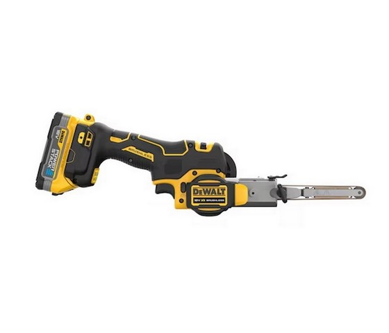 DeWalt DCM200E2T-GB 18V-XR Brushless Band File 2x 5.0AAH Powerstack batteries