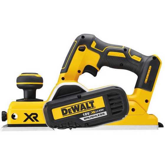 DEWALT DCP580N 18V BRUSHLESS 82MM CORDLESS PLANER (BODY ONLY) + FREE DUST COLLECTION BAG WORTH £30 inc vat