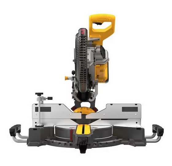 DEWALT DCS781X2-GB 54V XR FLEXVOLT 305mm SLIDE MITRE SAW 2 X 9.0AH BATTERIES AND CHARGER