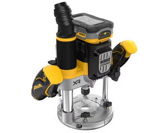 DEWALT DCW620H2-GB 18V XR BRUSHLESS 1/2 INCH ROUTER 2 x 5.0ah POWERSTACK BATTERIES & CHARGER