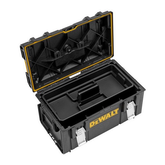 DEWALT DS300 1-70-322 TOUGHSYSTEM STORAGE CASE (EMPTY, NO TRAY)