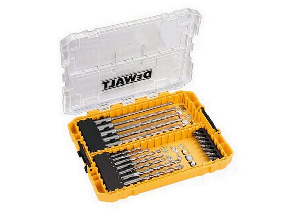 DEWALT DT70754-QZ 19 PIECE SDS+ DRILL &  SCREWDRIVER BIT SET