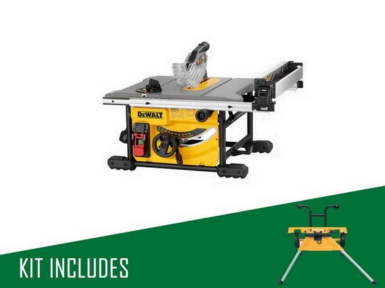 DEWALT DWE7485-GB COMPACT TABLE SAW 240v KIT