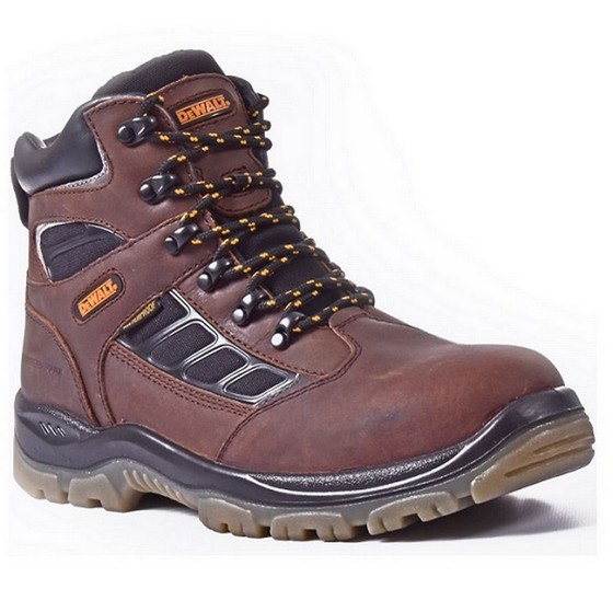 Dewalt Hudson Safety Boots Brown size 12 Anglia Tool Centre