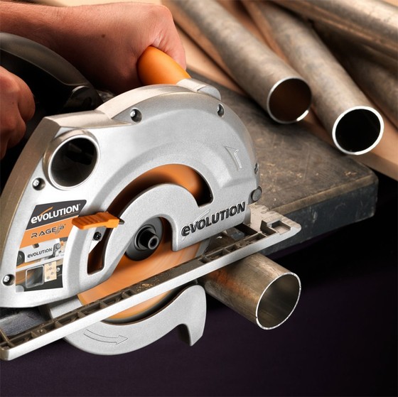 Evolution Rage 1-b 185mm Multipurpose Circular Saw 110v - Anglia Tool ...