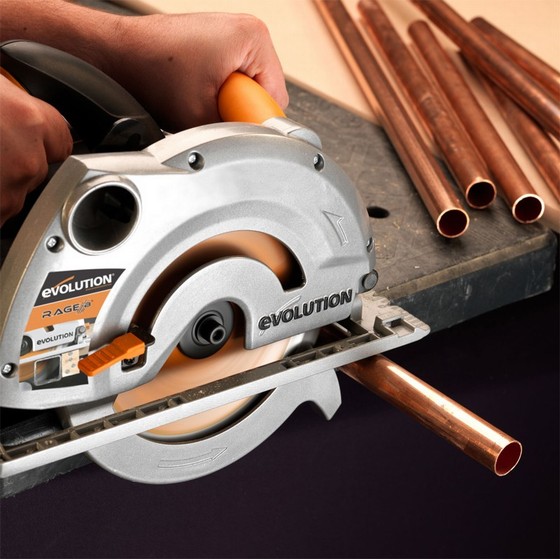 Evolution Rage 1-b 185mm Multipurpose Circular Saw 110v - Anglia Tool ...