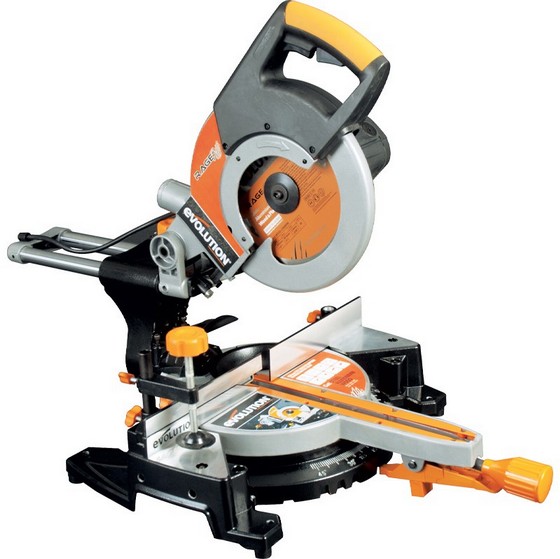 Evolution Rage 3+ 255mm Multipurpose Sliding Mitre Saw 110v - Anglia ...