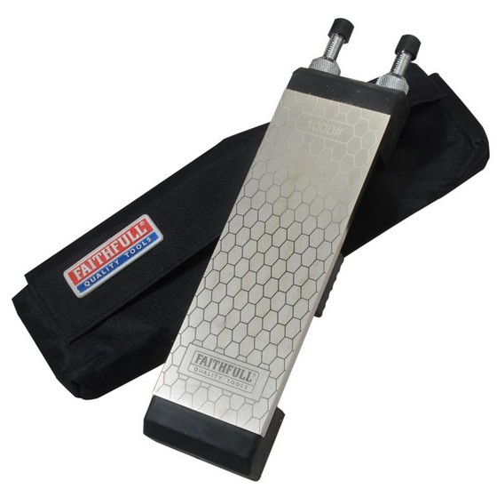 Faithfull Double Sided Diamond Sharpening Stone Kit - Anglia Tool Centre