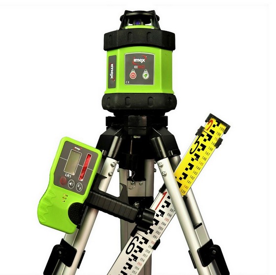 Imex 012-e60k Rotary Laser Level Kit - Anglia Tool Centre