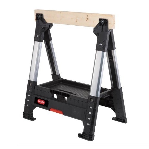 Keter Roc Ket17203039 Lumberjack Adjustable Saw Horse (single) - Anglia ...