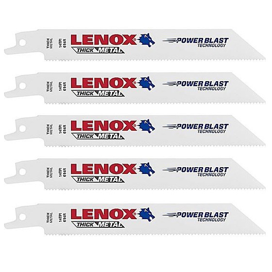 Lenox T20566 618r Pack Of 5 Bi metal Reciprocating Saw Blades