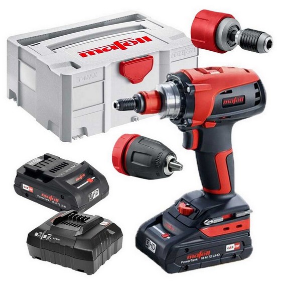 MAFELL A18 DRILL DRIVER KIT 1 X 5.5ah & 1 X 4.0ah Li-ion BATTERIES