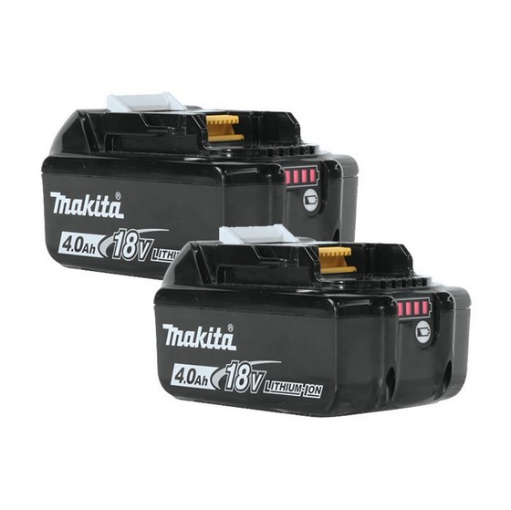 Makita Bl1840 18v 4.0ah Lithium-ion Battery Twin Pack