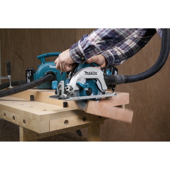 MAKITA DHS680Z 18V BRUSHLESS CIRCULAR SAW (BODY ONLY) + D-03333 & D-03349 BLADES FREE OF CHARGE (WORTH £30)