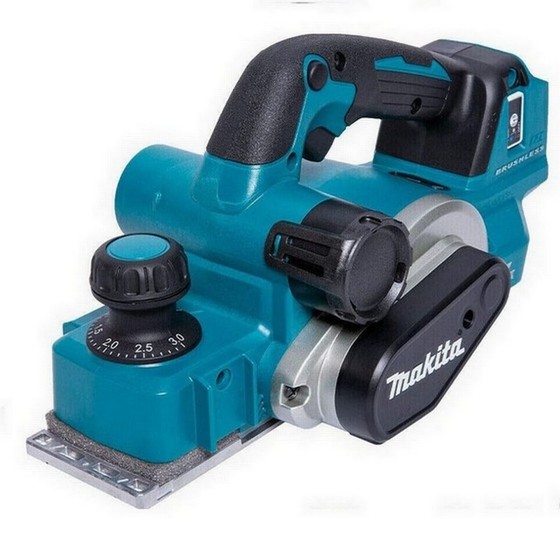 Makita Dkp181rtju 18v Brushless Planer With 2 X 5.0ah Li-ion Batteries ...