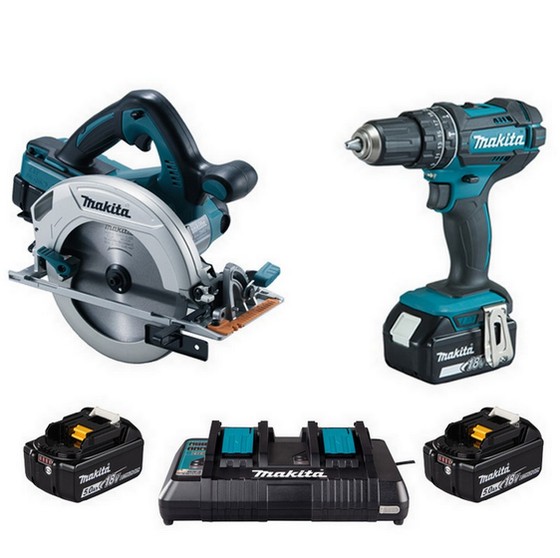 MAKITA DLX2140PTJ 18V LXT COMBO KIT 