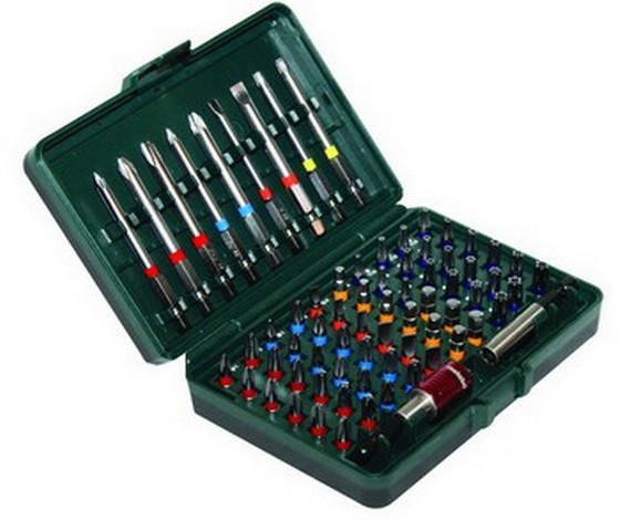 METABO 71 PIECE SCREWDRIVER BIT SET