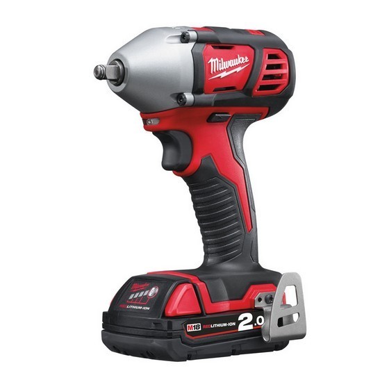 Milwaukee M18biw38-202c M18 18v Compact Impact Wrench 3/8 Inch With 2x2 ...