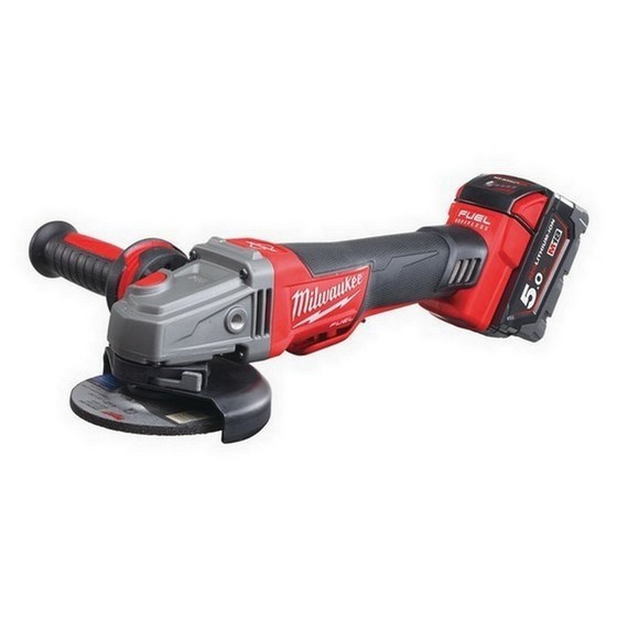 Milwaukee M18cag115xpdb-502 Fuel Angle Grinder With 2x 5.0ah Li-ion ...