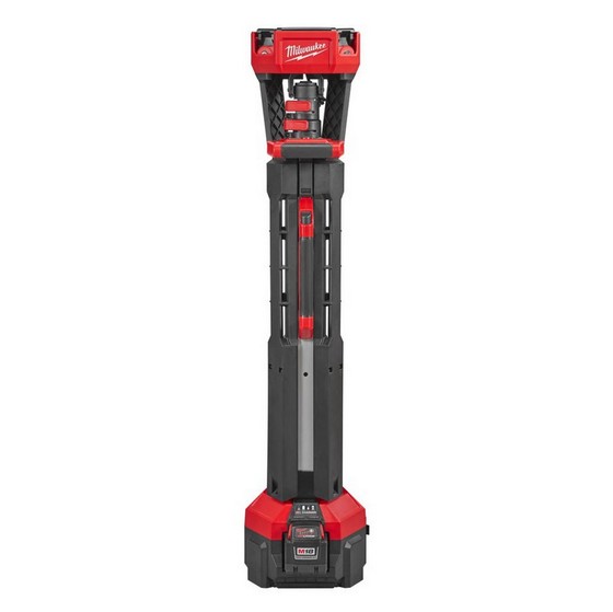 Milwaukee M18hsal-502b Rocket Tower Light With 2x 5.0ah Li-ion ...