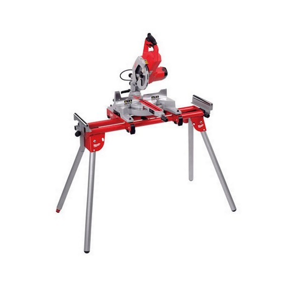 Milwaukee Ms216sb 216mm Sliding Compound Mitre Saw 240v + Msl1000 ...