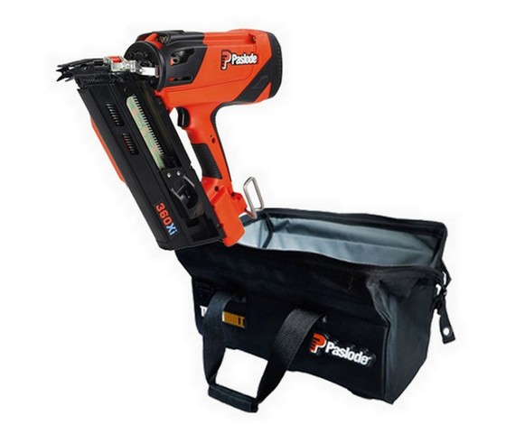 PASLODE 019700 360xi 1ST FIX FRAMING NAILER WITH 1 x 2.1AH LI-ION BATTERY ( and free Toughbuilt Bag )