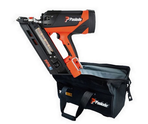 PASLODE 019790 PPNXI POSITIVE PLACEMENT NAILER WITH 1 x LI-ION BATTERY ( and free Toughbuilt Bag )