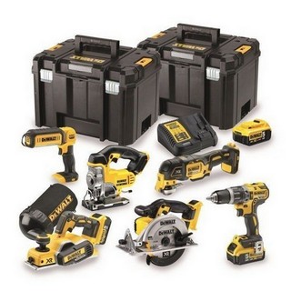 DEWALT DCK665P3T-GB 18V XR 6 PIECE KIT WITH 3X 5.0AH LI-ION BATTERIES