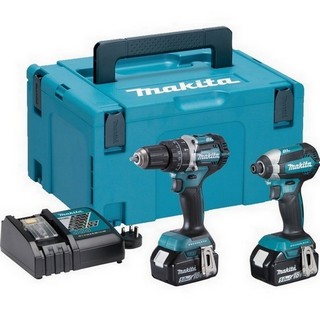 MAKITA DLX2180TJ 18V BRUSHLESS TWIN PACK WITH 2X 5.0AH LI-ION BATTERIES