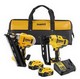 DEWALT DCK2046P2-GB 18v NAILER TWIN PACK WITH 2 x 5.0ah LI-ION BATTERIES