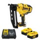 DEWALT DCN660P2-BAG 18V 2ND FIX NAILER KIT WITH 2 X 5.0AH LI-ION BATTERIES