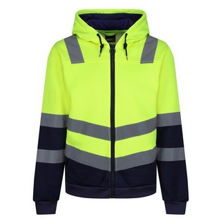 REGATTA TRF625 PRO HI VIS FULL ZIP HOODIE EXTRA LARGE