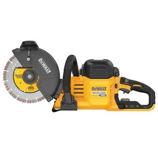 DEWALT DCS691X2 FLEXVOLT CUT OFF SAW WITH 2 x 9AH BATTERIES & CHARGER