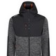 REGATTA TRF624 HEIST HYBRID JACKET ASHMARL/BLK  XLARGE TRF624 B7I80