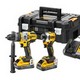 DEWALT DCK2052H2T 18V POWERSTACK BRUSHLESS TWIN PACK WITH 2 X 5.0AH BATTERIES