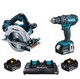 MAKITA DLX2140PTJ 18V LXT COMBO KIT 