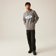 REGATTA TRF700 ORIGINAL HOODIE ROCK GREY/MARL LARGE 95J70