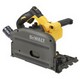 DEWALT DCS520T2-GB 54v FLEXVOLT XR PLUNGE SAW WITH 2 x LI-ION BATTERIES, 2 RAILS, JOINING BAR  & BAG