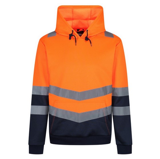 REGATTA TRF663 PRO HI VIS HOODIE EXTRA LARGE