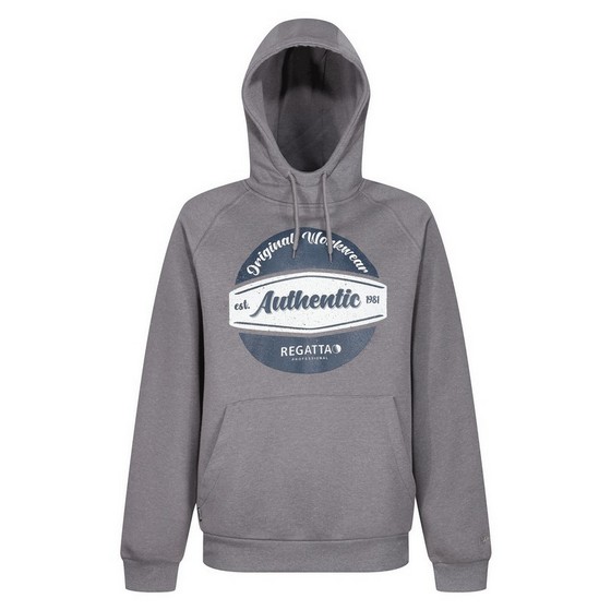 REGATTA TRF700 ORIGINAL HOODIE ROCK GREY/MARL