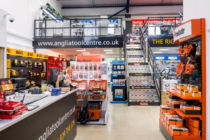 Hand Power Tool Store Anglia Tool Centre Milton Keynes