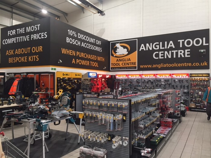 Hand & Power Tool Store - Anglia Tool Centre, Newmarket