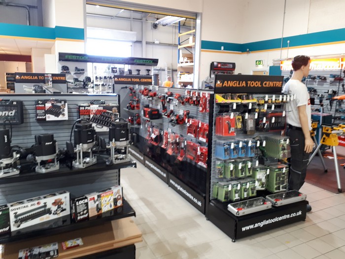 Hand & Power Tool Store - Anglia Tool Centre, Sudbury, Suffolk